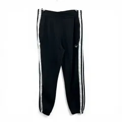 (XL) アディダス オリジナル 3本線 スウェット ジョガー パンツ ブラック