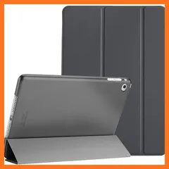 [신제품] ProCase 아이패드 미니 4 케이스 (A1538 A1550 A1546) 자동 슬립/웨이크 기능 3단 접이식 스탠드 스마트 울트라 슬림 폴리오 보호 케이스 반투명 프로스티드 백 커버 호환 모델: 아이패드 미니 4세대 7.9인치