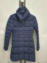 MONCLER モンクレール 軽量 ダウンジャケット ロング丈 アングレス ダウン コート ネイビー 2