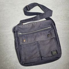 未使用】PORTER ポーター デニム ヘルメットバッグ（ストラップ欠品
