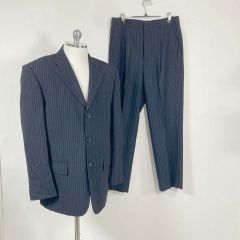 217C【美品】NINA RICCI ストライプ スーツ セットアップ L - メルカリ