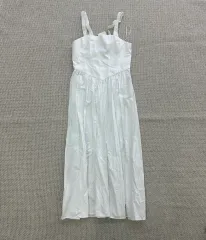 ZARA ザラ 白 マキシ ONE PIECE 新品 0407D