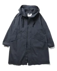 MHL スーパーファインコットンナイロン フーデッドコート