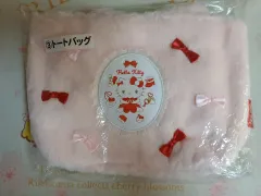 (正規品) サンリオ 当たりくじ ハローキティ ファー トートバッグ 핑크