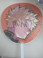 ヒロアカ 爆豪勝己 リッチポスター ジャンボうちわ - メルカリ