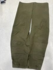 81年ルーマニア軍】実物軍チノ ユーロミリタリートラウザーズ サイド 