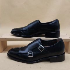 gucci square toe monk strap shoes 90s - メルカリ