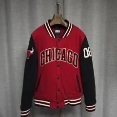 L) NBA Chicago Bulls（シカゴ・ブルズ）スタジアム スタジャン ジャケット