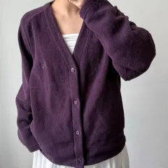 L ユニクロXニードルズ フリース カーディガン