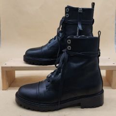 ☆美品☆Simonシモン安全靴 ブーツ バックル付 作業靴ワークブーツJIS
