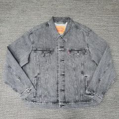 極美品✨L リーバイス 72334 先染めブラック デニムジャケット70506型