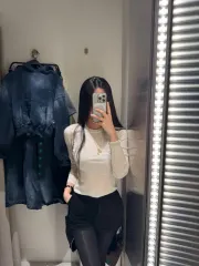 新品 3分丈 黒 ハーフパンツ スラックス パンツ