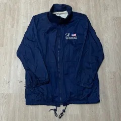 カレントシーン サンフランシスコ オールドスクール ウィンドブレーカー ジャケット M/95