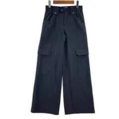 ZARA ザラ ワイドカーゴパンツ sizeEUR XS/ネイビー