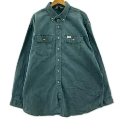 Carhartt カーハート レギュラーカラー長袖シャツ size表記不明/グリーン系