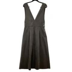 ZARA ザラ フェイクスエード ジャンパースカートワンピース sizeEUR S/グレー系