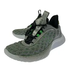 UNDER ARMOUR アンダーアーマー CURRY 9スニーカー size27.5cm/グレー×ライトグリーンのサムネイル