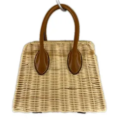 ZARA ザラ 2way かごハンドバッグ/ベージュ系