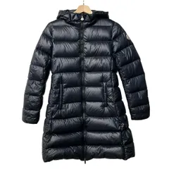 MONCLER(モンクレール) ダウンコート サイズ12 L レディース SUYEN(スイエン) ダークネイビー 長袖/ジップアップ/冬のサムネイル