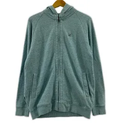 CROCODILE クロコダイル ジップアップ ニットパーカー sizeL/ライトブルーのサムネイル