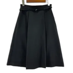 index インデックス ベルテッド Aラインスカート sizeM/ブラックのサムネイル