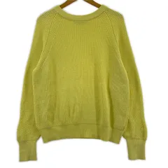 UNTITLED   アンタイトル ニット size2/イエロー
