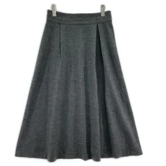 UNTITLED  アンタイトル ロング フレアスカート size2/グレー