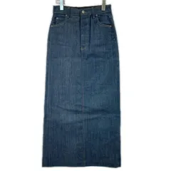 ZARA ザラ デニムロングスカート sizeEUR XS/ネイビー