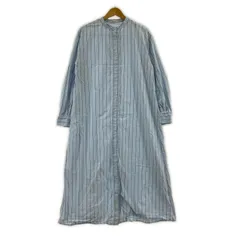 OPAQUE.CLIP　オペークドットクリップ ストライブワンピース size38/M/ライトブルー