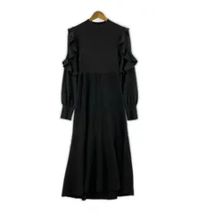 MERCURYDUO マーキュリーデュオ 袖フリルワンピース sizeＳ/グレー系