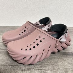 Crocs エコー クロッグ 27cm ピンク クロックス Echo サンダル - メルカリ
