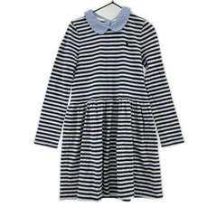 POLO RALPH LAUREN ポロ・ラルフローレン ボーダーワンピース size 6/ネイビー×ホワイト