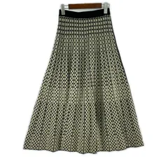 TORRAZZO DONNA トラッツォドンナ ドット柄スカート sizeサイズ表記なし/ベージュ系