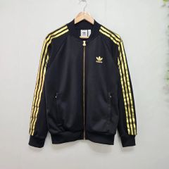 XLサイズ⭐️adidas sst トラックジャケット ブラック×ゴールド 刺繍 