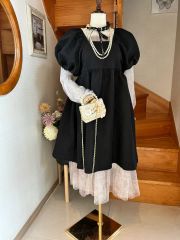 新品タグ付き ファーファー パールストールジャガードAライン