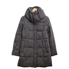 完売サイズ♡サニークラウズ 裏ボアジージャンコート インディゴブルー