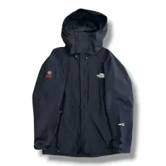 The North Face サミット ゴアテックス ブラック フード ウィンドブレーカー