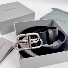 BALENCIAGA メンズ ベルト ブラック 3.8×120cm - メルカリ