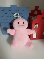 ピンクのヴィンテージぬいぐるみキーホルダー