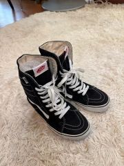 90s-00s旧タグ VANS SK8-HI 黒白 28cm V38 - メルカリ