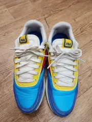 FILA フィラ スニーカー ブルー/イェローのサムネイル