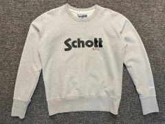 Schott トレーナー ロゴ刺繍 スウェット 白 M 0387-A - メルカリ