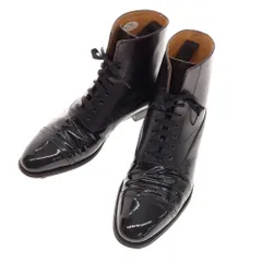 【中古】オーツカ OTSUKA コンビ レースアップブーツ ブラック【サイズ24.5】【メンズ】