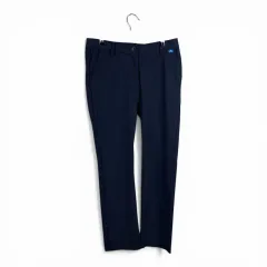 (S) アディダス ウィメンズ ストレッチ ゴルフ パンツ ネイビー