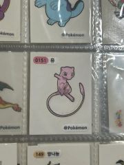 MEW ミュウ 明治ポケモンアイス ステッカー - メルカリ
