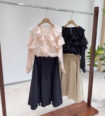新品】CLANE WFACE FLOWERJACQUARD TOPS サイズ2 - メルカリ
