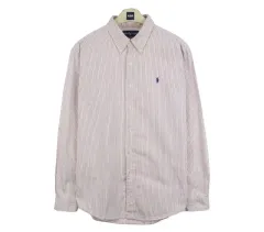 20854 ラルフローレン 長袖シャツ 105 メンズ カジュアル Yシャツ ブランド古着