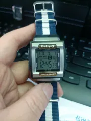CASIO Baby-G ネイビー ストライプ 時計