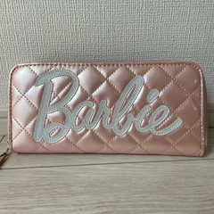 Barbie バービー BIGロゴ キルティング エナメル 長財布 ウォレット ピンク Y2K 平成ギャル マクブリング 韓国系 Archive 00sのサムネイル