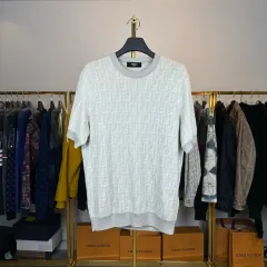 (百貨店購入)(54) FENDI フェンディ FF ロゴ ニット 半袖